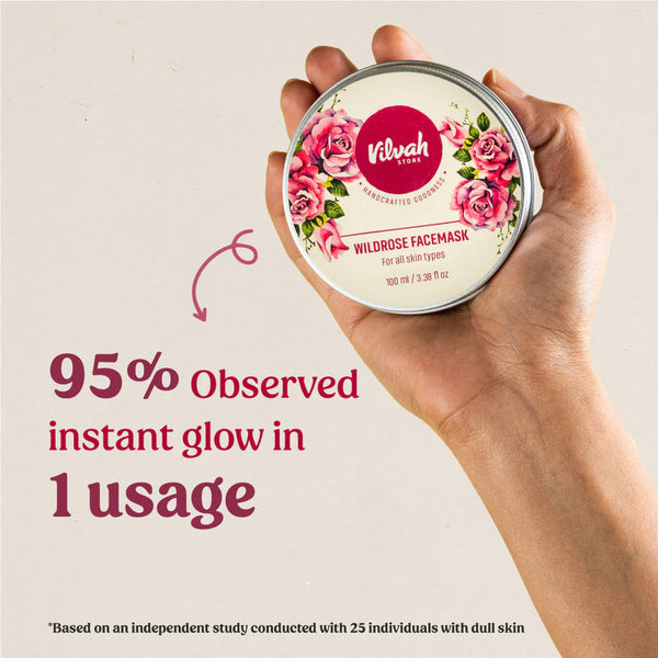 Wild Rose Face Mask